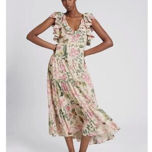 & Other Stories Los Angeles Atelier Floral Maxi Dress